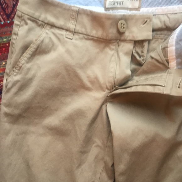 Esprit Khaki Capris Size 4 - Picture 4 of 9